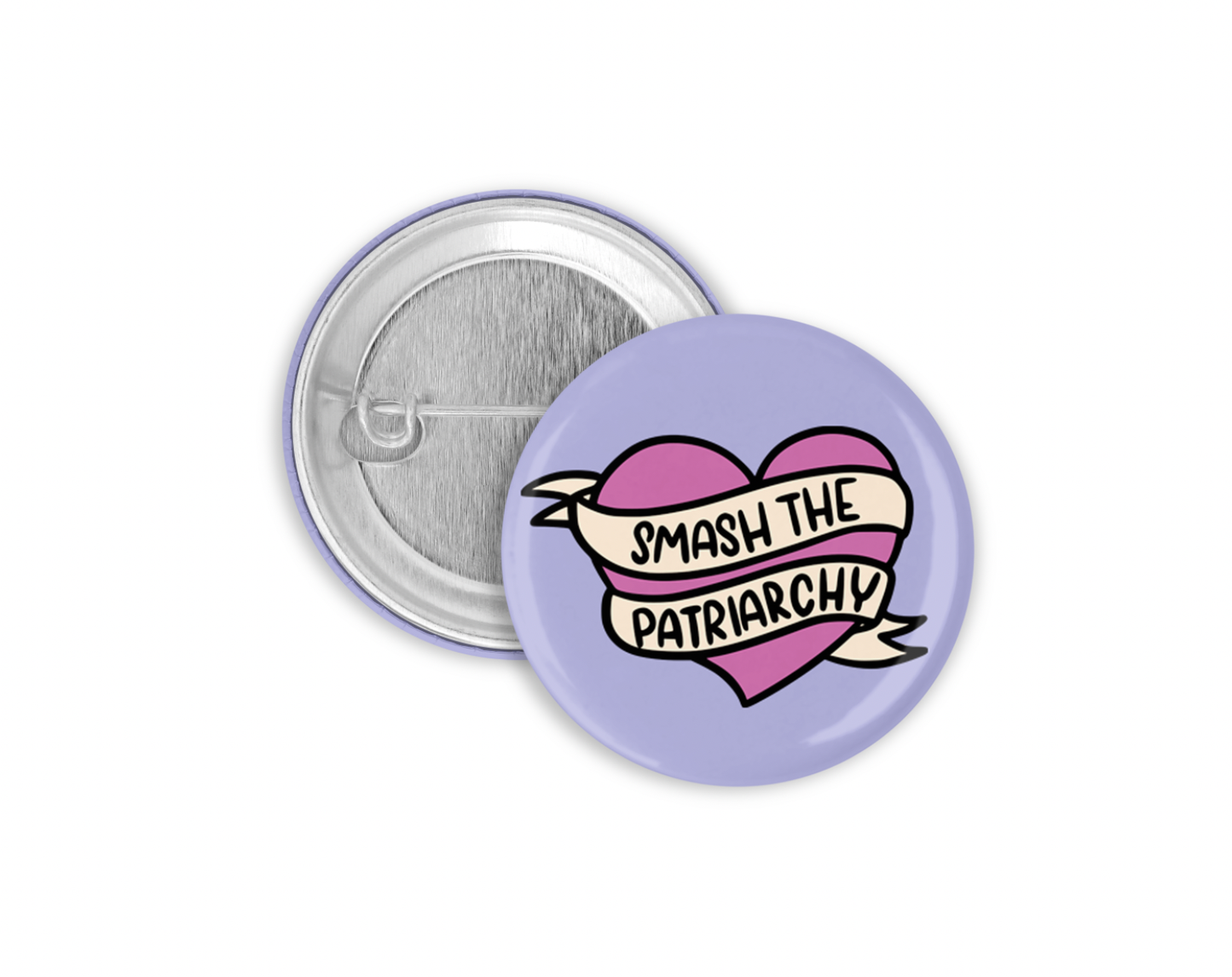 Smash the Patriarchy Pinback Button