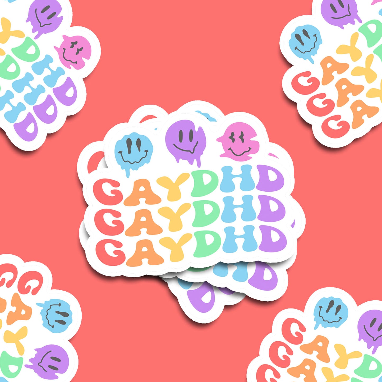 GAYDHD ADHD Vinyl Sticker