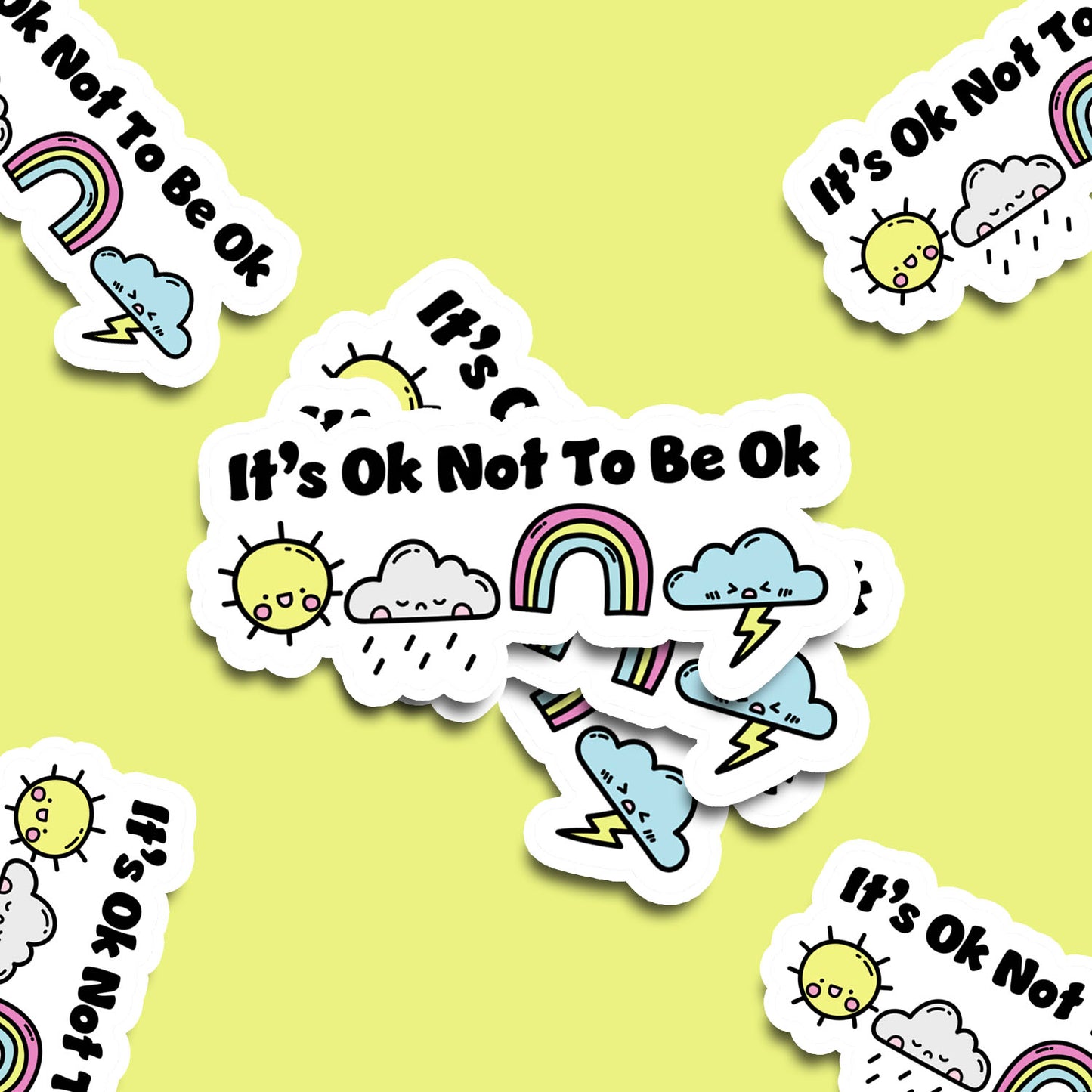 It's OK Not to be OK Vinyl Sticker