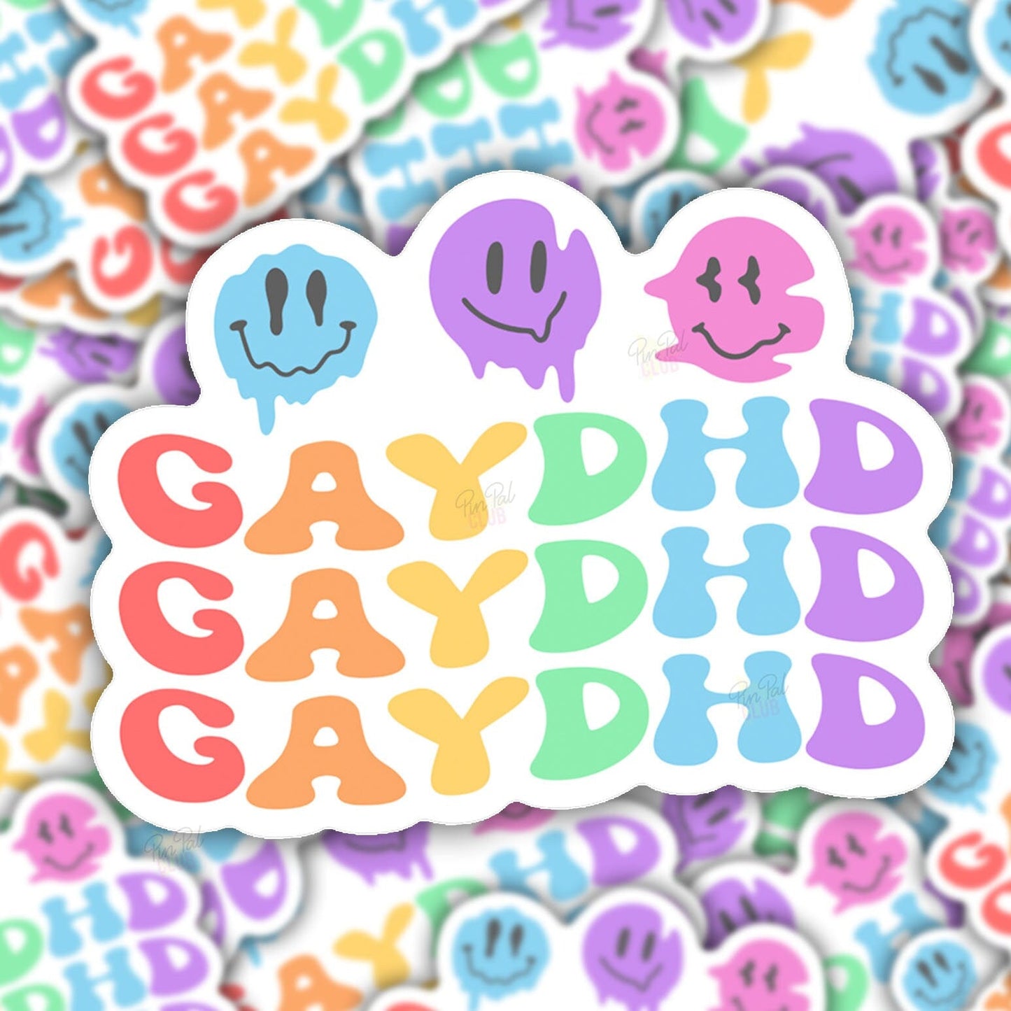 GAYDHD Adhd Vinyl Sticker
