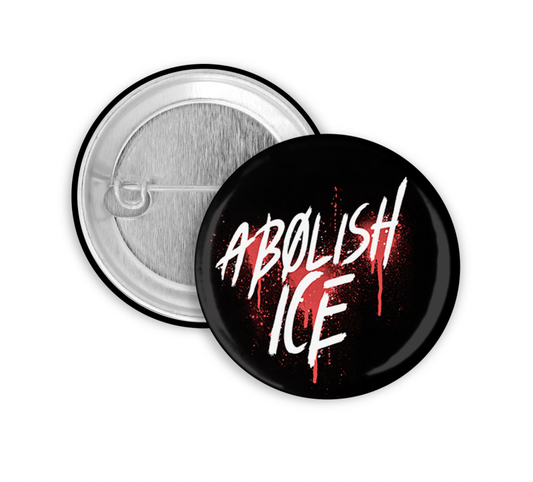 Abolish ICE Pinback Button