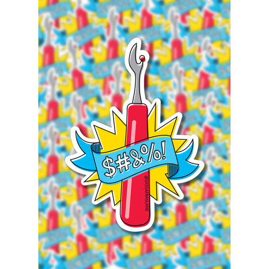 Seam Ripper Sticker