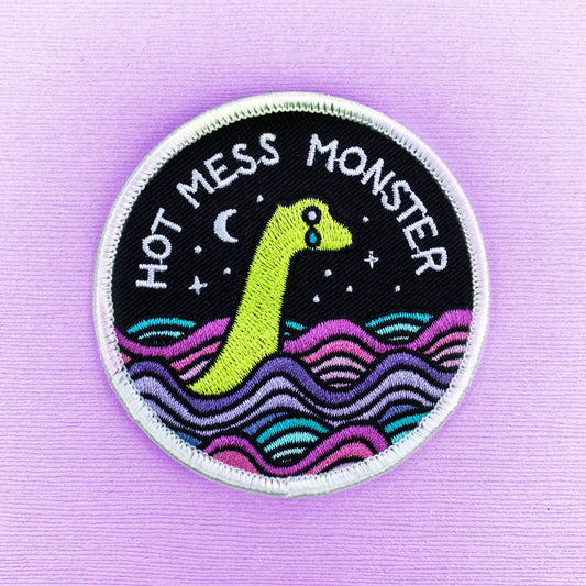 Hot Mess Monster Patch